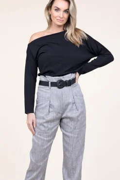 Cheap Dante 6 Asymmetrical Tricot Top Lorin | Black... | | Little Soho