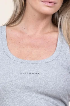 Cheap Copenhagen Muse Baby Rib Top Siv | Grey... | | Little Soho