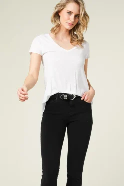 Cheap American Vintage Basic V-Neck T-Shirt Jacksonville | White... | | Little Soho