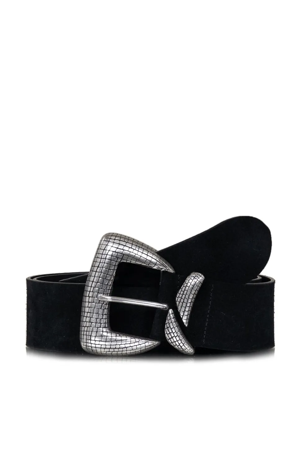 Best Sale Berenice Belt With Silver Colored Buckle Odile | Black... | | Little Soho