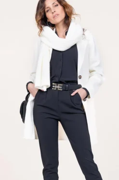 Best STUDIO AR Blazer Jacket In Wool Blend Moya | Natural... | | Little Soho