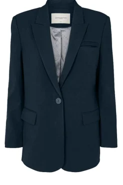 Shop Copenhagen Muse Blazer Tailor | Blue... | | Little Soho