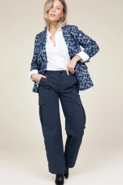 Sale Co'Couture Blazer With Sequins Segal | Blue... | | Little Soho