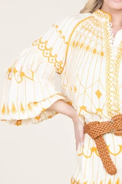 Cheap Scarlett Poppies Blouse Pia | Yellow... | | Little Soho