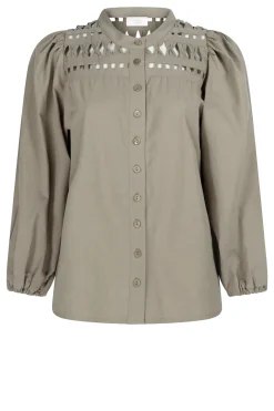 Cheap Aaiko Blouse With Openwork Details Paiva | Green... | | Little Soho