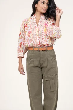 Hot Stella Forest Blouse With Print Emilia | Pink... | | Little Soho