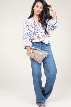 Best ba&sh Blouse With Print Luigi | Multi... | | Little Soho