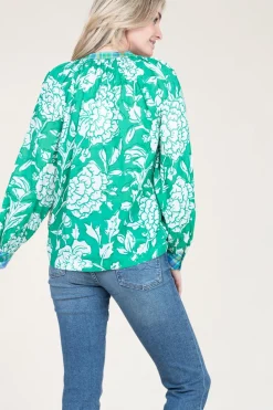 Cheap Stella Forest Blouse With Print Mora | Green... | | Little Soho