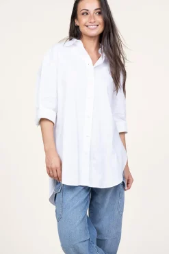 Cheap Twinset Blouse With Removable Cuffs Ella | White... | | Little Soho