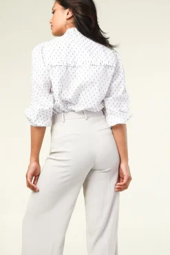 Discount Lollys Laundry Blouse With Ruffles Perth | White... | | Little Soho
