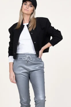 Best Second Female Bomber Jacket Lui | Black... | | Little Soho