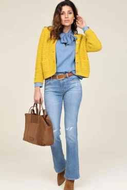 Sale 7 For All Mankind Bootcut Jeans Tailorless | Blue... | | Little Soho