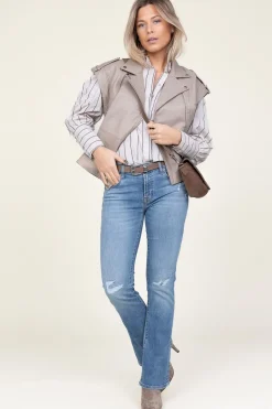 Sale 7 For All Mankind Bootcut Jeans Tailorless | Blue... | | Little Soho