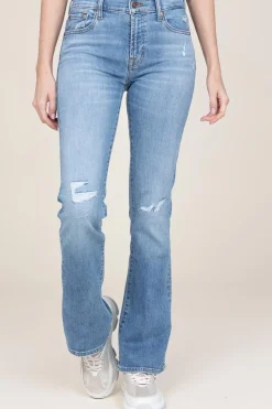 Sale 7 For All Mankind Bootcut Jeans Tailorless | Blue... | | Little Soho