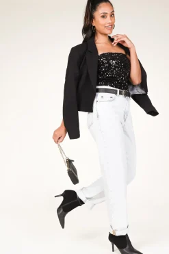 Cheap Est'Seven Boots With Belt Detail Retro | Black... | | Little Soho