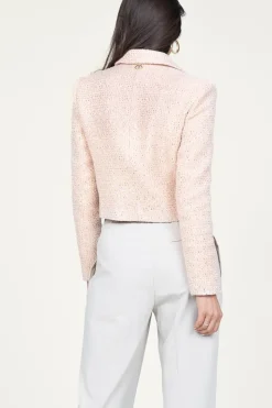 Sale Twinset Boucle Blazer With Lurex Lilly | Pink... | | Little Soho