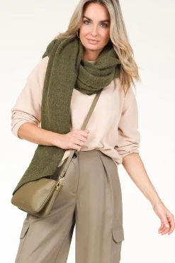 Discount Little Soho Boucle Scarf Aria | Army Green... | |