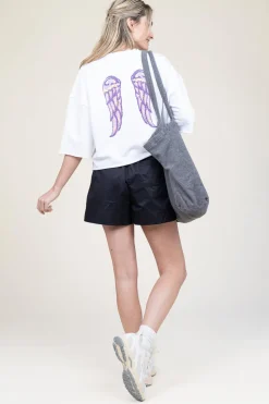 Best Sale Berenice Boxy Sweatshirt Eclipse | White... | | Little Soho