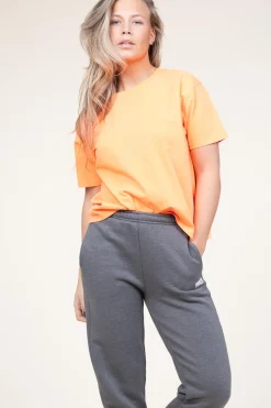 Fashion American Vintage Boxy T-Shirt Fizvalley | Orange... | | Little Soho