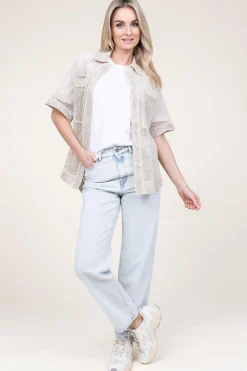 Shop American Vintage Boxy T-Shirt Fizvalley | White... | | Little Soho