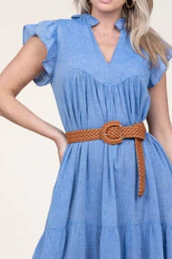 Flash Sale Little Soho Braided Belt Tanja | Camel... | |