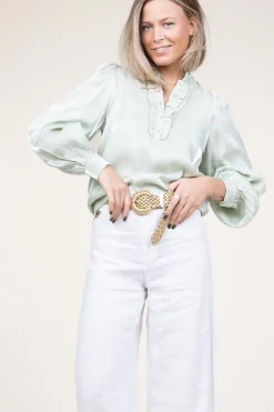 Best Sale Little Soho Braided Belt Tanja | Gold... | |