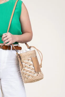 Online Gianni Chiarini Braided Bucket Bag Soana Big | Natural... | | Little Soho