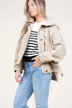 Flash Sale Alter Ego Canvas Coat May | Beige... | | Little Soho