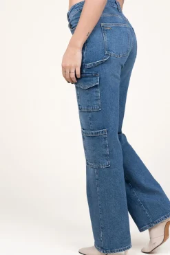 Cheap ba&sh Cargo Jeans Loig | Blue... | | Little Soho