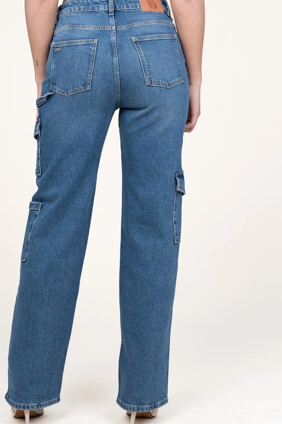 Cheap ba&sh Cargo Jeans Loig | Blue... | | Little Soho