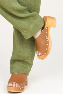 Outlet Scholl Clogs Pescura | Cognac... | | Little Soho