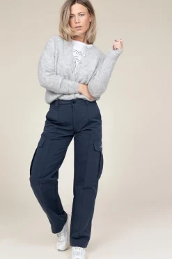 Cheap Co'Couture Cotton Cargo Pants Jenkins | Blue... | | Little Soho