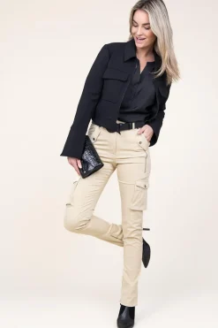 Fashion Patrizia Pepe Cotton Cargo Pants Jill | Beige... | | Little Soho