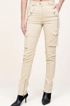 Fashion Patrizia Pepe Cotton Cargo Pants Jill | Beige... | | Little Soho