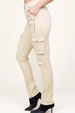 Fashion Patrizia Pepe Cotton Cargo Pants Jill | Beige... | | Little Soho