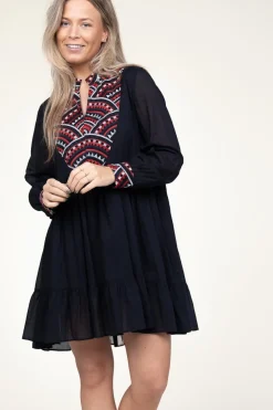 Sale Greek Archaic Kori Cotton Dress Alexa | Black... | | Little Soho