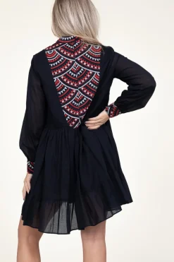 Sale Greek Archaic Kori Cotton Dress Alexa | Black... | | Little Soho