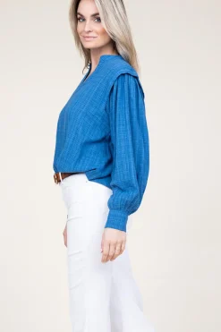 New Stella Forest Cotton Mix Top Ophelia | Blue... | | Little Soho