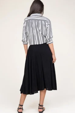 Flash Sale Stella Forest Cotton Mix With Midi Skirt Ophelia | Black... | | Little Soho