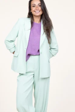 Hot Dante 6 Crepe Blazer Daya | Green... | | Little Soho