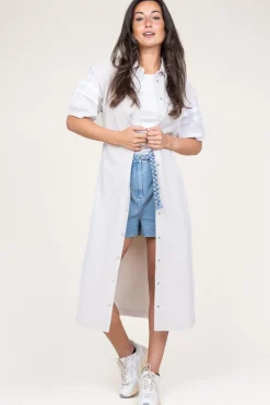 Outlet Dante 6 Crepe Button-Down Dress Zadie | Natural... | | Little Soho