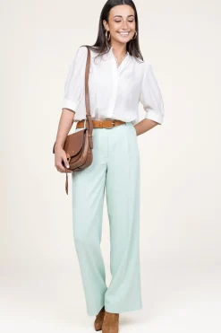 Shop Dante 6 Crepe Trousers Zach | Green... | | Little Soho