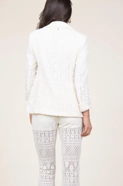 Online Liu Jo Crochet Blazer Bartolo | White... | | Little Soho