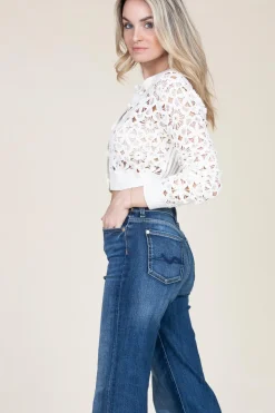 Outlet Twinset Crochet Cardigan Robin | Natural... | | Little Soho