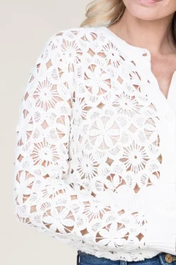 Outlet Twinset Crochet Cardigan Robin | Natural... | | Little Soho