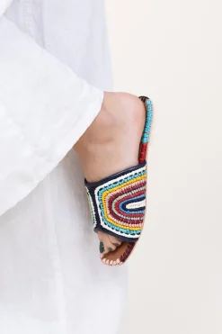 Online Toral Crochet Flip-Flops Betty | Multi... | | Little Soho