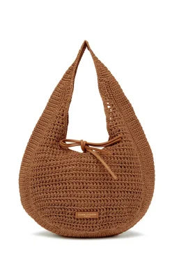 Discount Gianni Chiarini Crochet Shopper Euforia | Camel... | | Little Soho