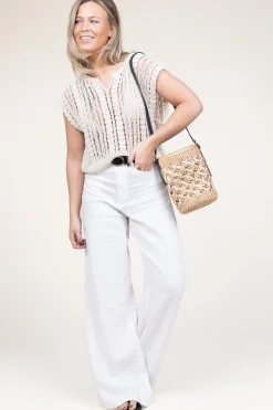 New Co'Couture Crochet Top Corma | Natural... | | Little Soho