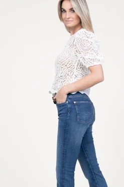 Cheap Twinset Crochet Top Lieke | Natural... | | Little Soho