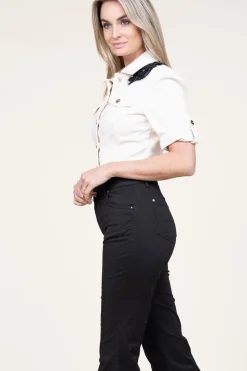 Sale Kocca Cropped Denim Jacket Bakari | Natural... | | Little Soho